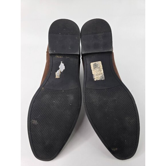 Asos Dress Men Brown Suede Boots size 10.5 - Picture 9 of 11